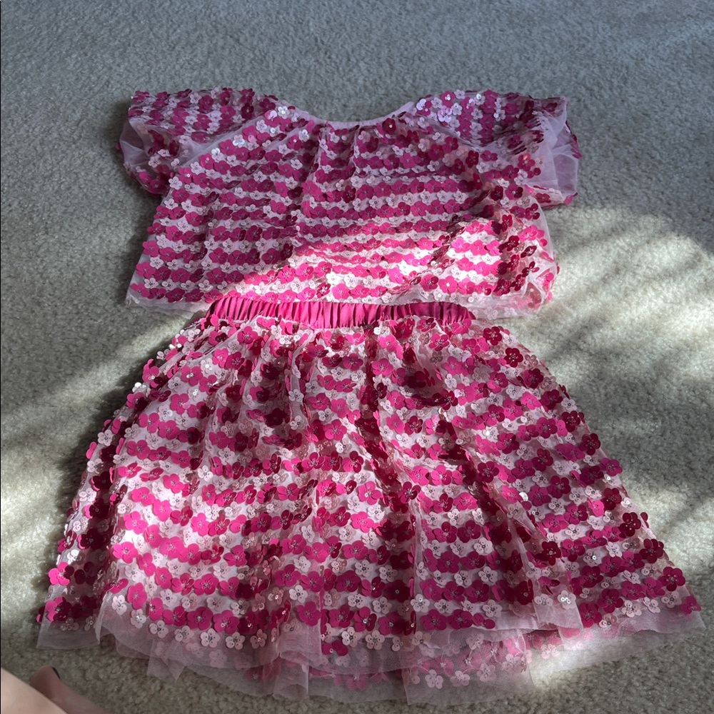H&M Fuchsia Sequin Ensemble